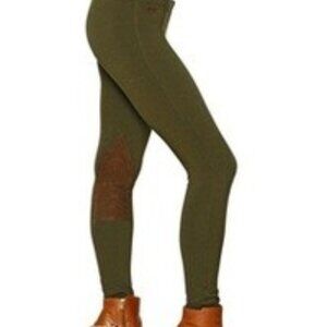 New, Ralph Lauren Olive Green Equestrian Riding Leggings